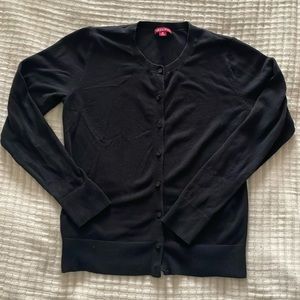 MERONA black button-up cardigan - M